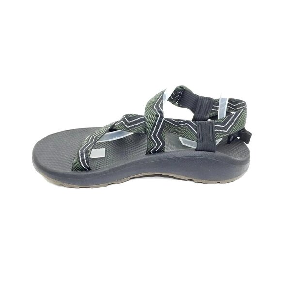 Chaco Z/Cloud Sandals Mens Outdoor Hiking Chevron Strap Black Olive Size 12
